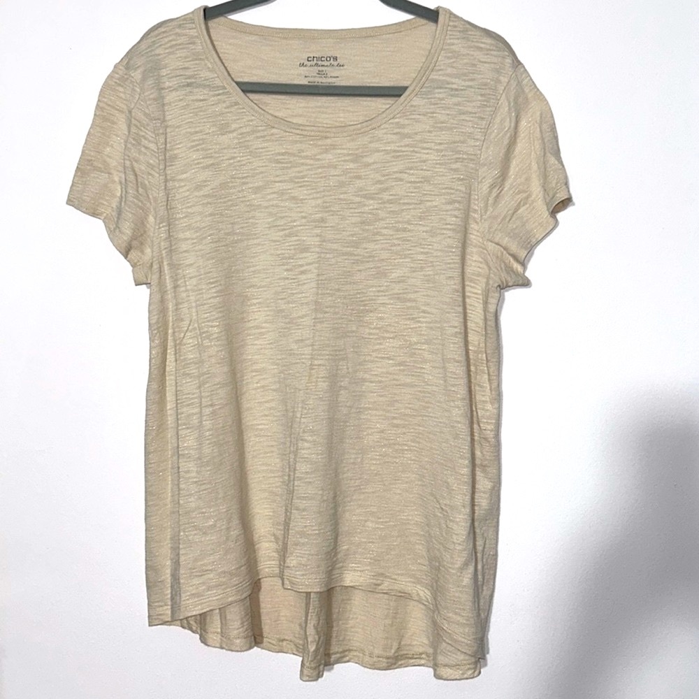 Chico’s ultimate tee size 2